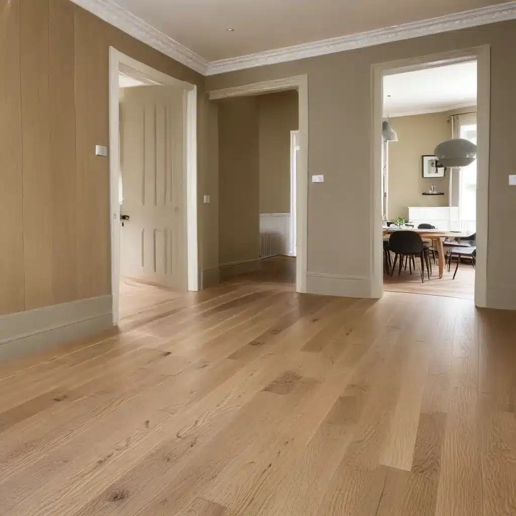 Achieving a Seamless Transition Between Oak Floored Rooms
