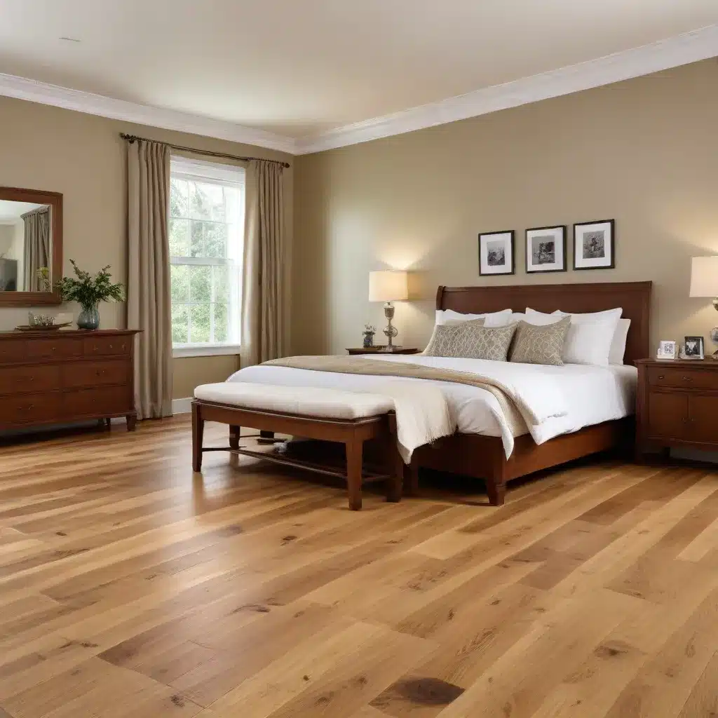 Achieving a Warm and Cozy Vibe with Oak Flooring in the Bedroom