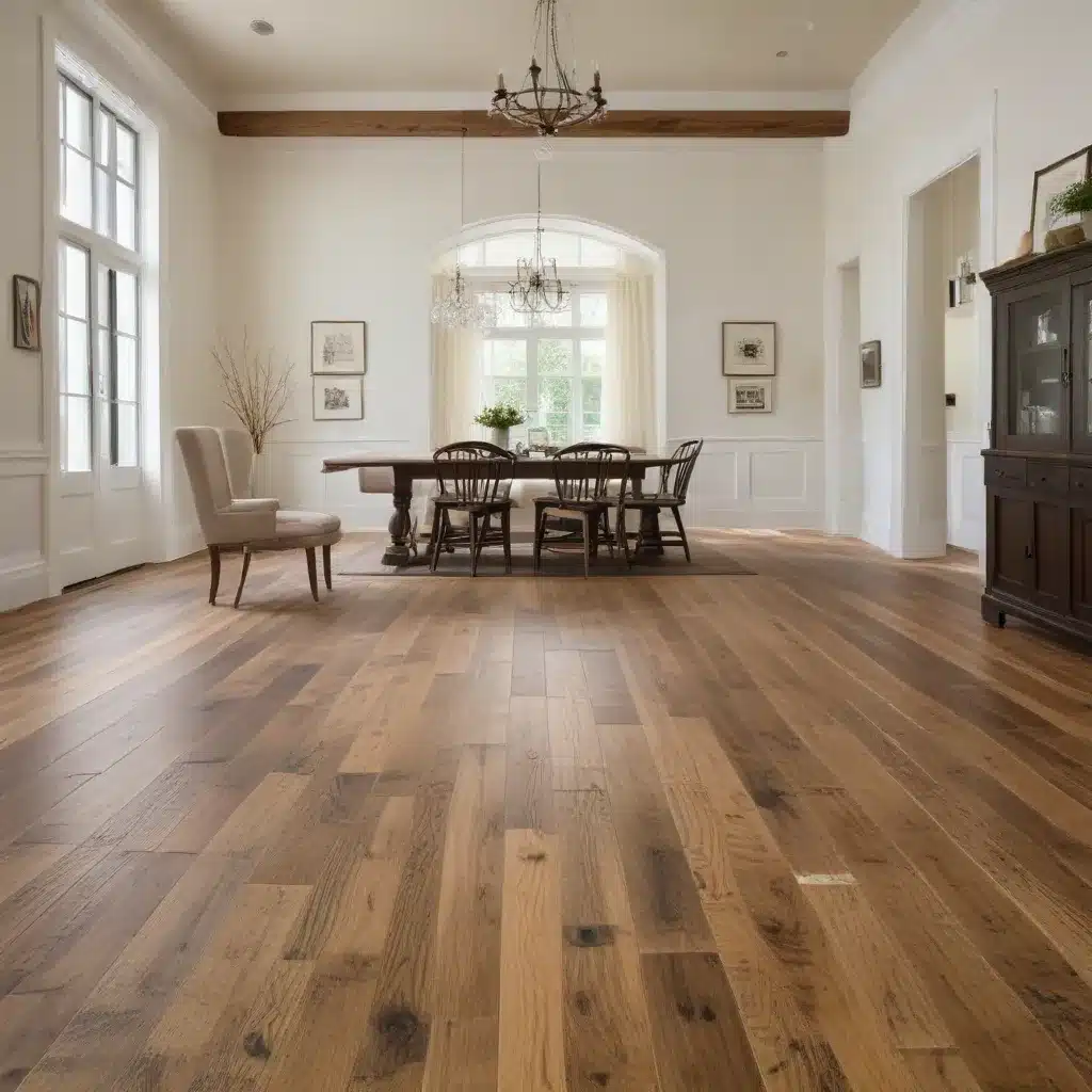 Blending Old and New with the Charm of Reclaimed Oak Flooring