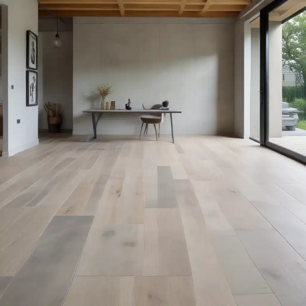 Combining Oak Flooring with Concrete or Stone for an Industrial-Chic Aesthetic