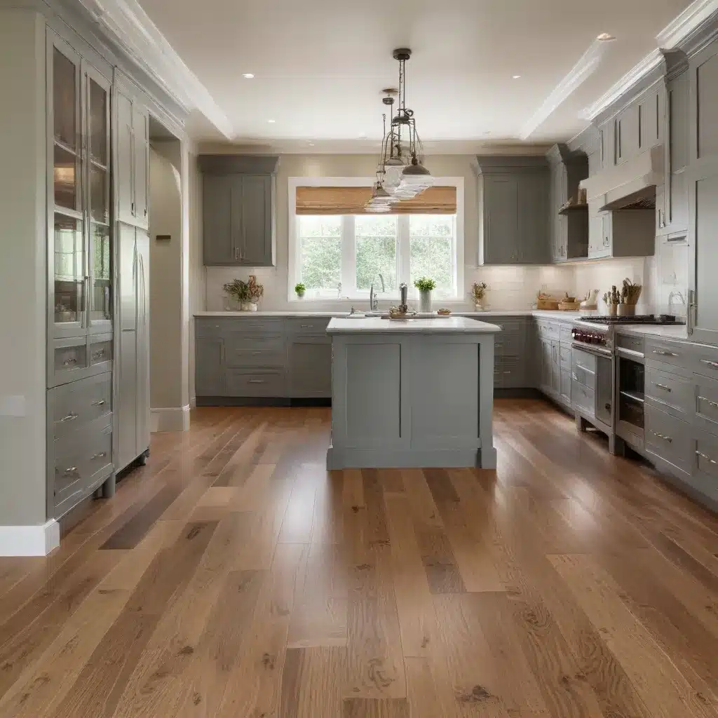 Crafting a Cohesive Look: Pairing Oak Flooring with Painted Walls and Cabinetry