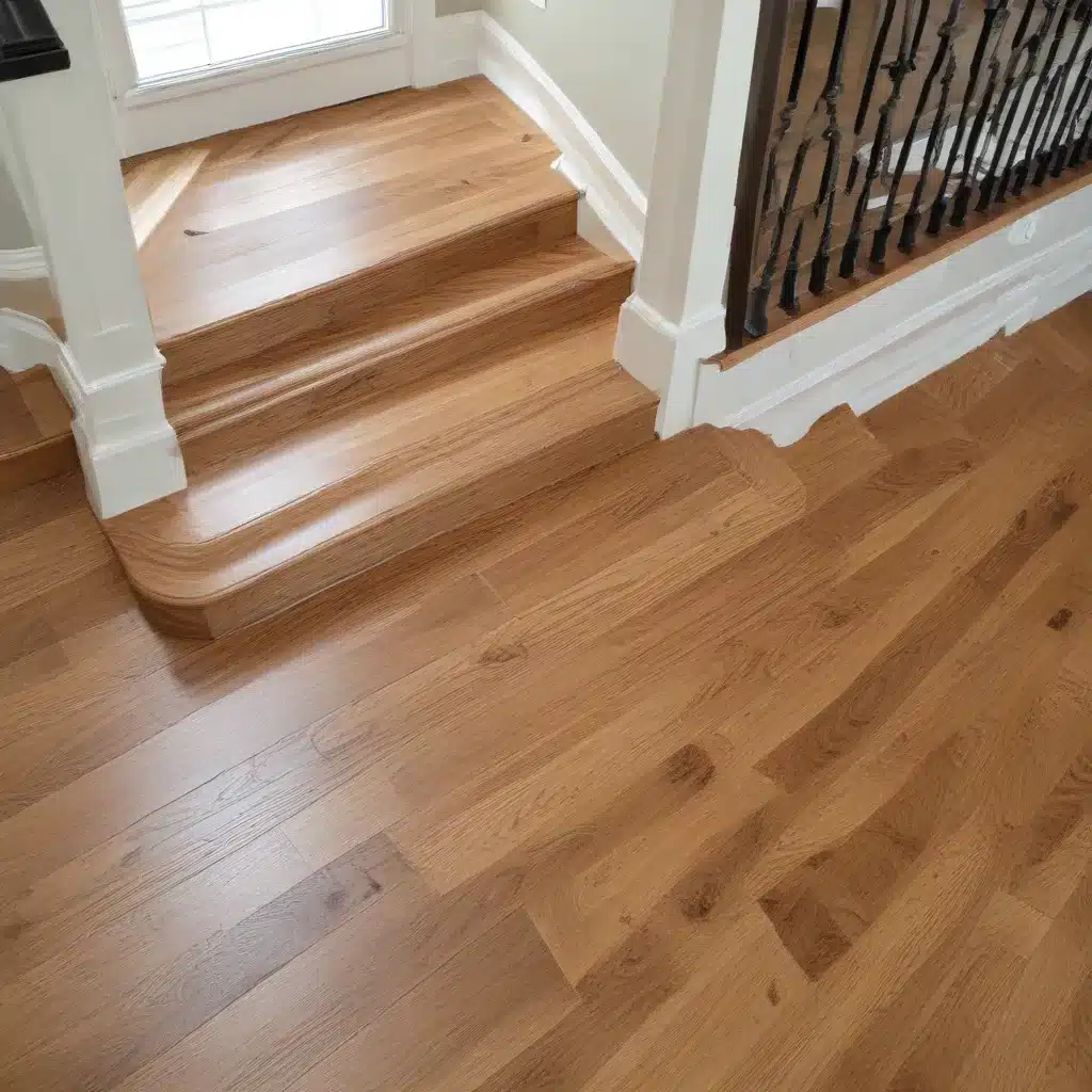 Elevating Oak Floors with Custom-Designed Oak Stair Landing Moldings