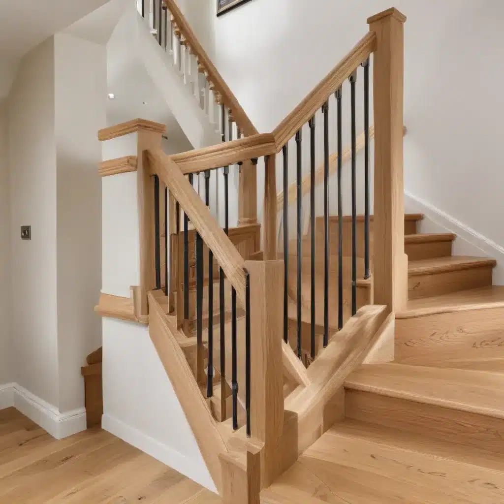 Elevating Oak Floors with Stylish Oak Stair Railing Fittings and Hardware