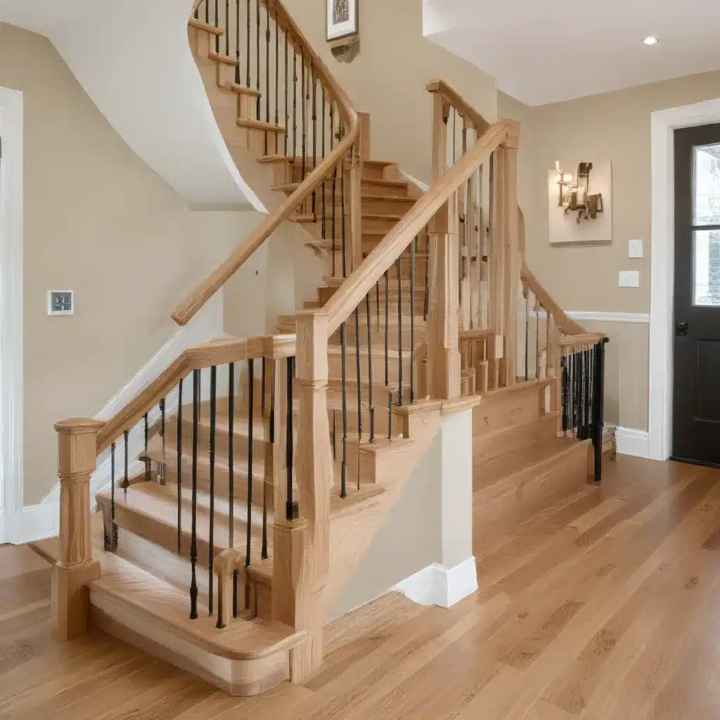 Elevating Oak Floors with Stylish Oak Stair Railing Kits and Coordinating Accessories