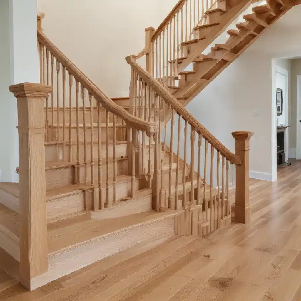 Elevating Oak Floors with Stylish Oak Stair Railing Kits and Systems