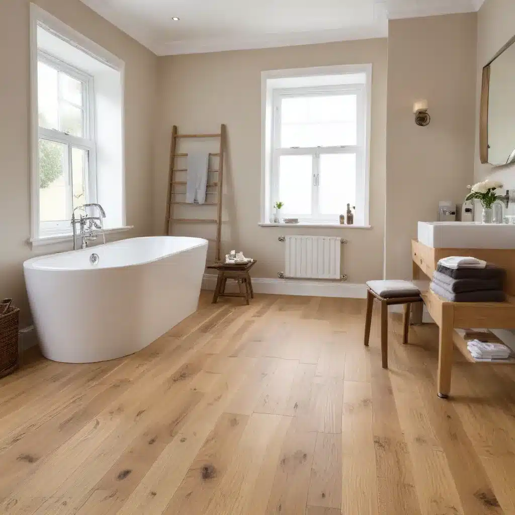 Elevating Your Bathroom with the Luxurious Appeal of Oak Flooring