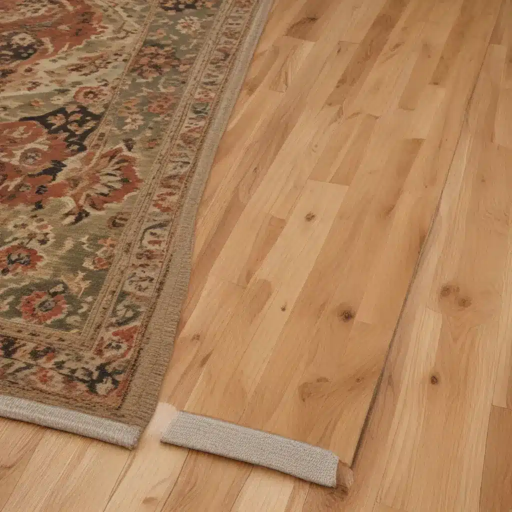 Enhancing Oak Flooring with Strategically Placed Area Rugs and Runners
