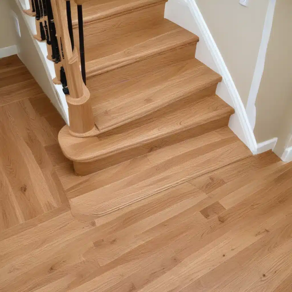 Enhancing Oak Floors with Coordinating Oak Stair Landing Trim