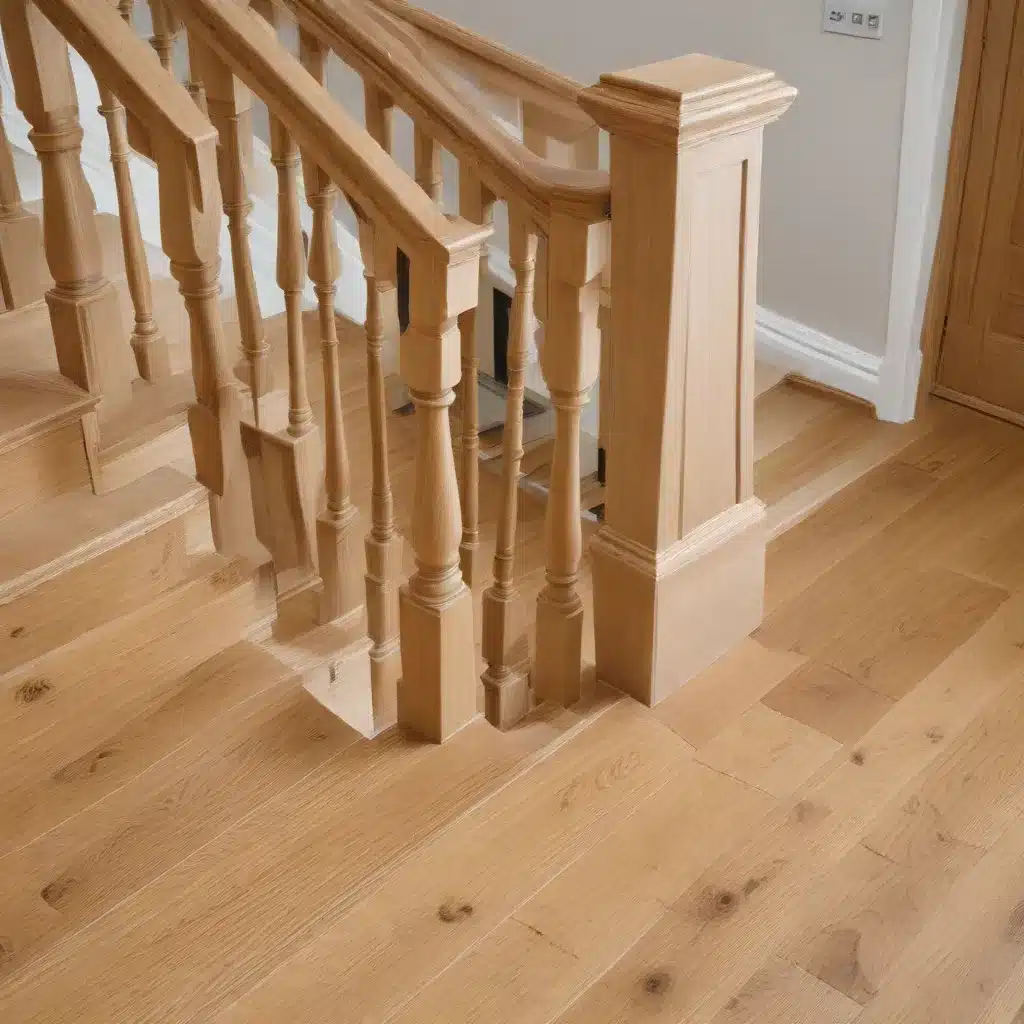 Enhancing Oak Floors with Decorative Oak Stair Balustrade Fittings and Components