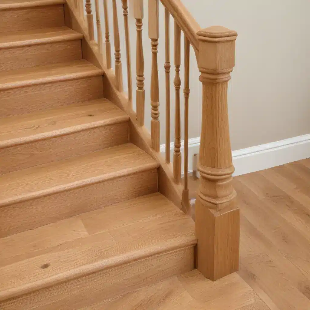 Enhancing Oak Floors with Decorative Oak Stair Handrail Accessories