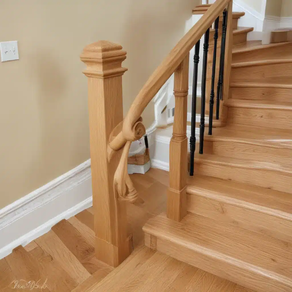 Enhancing Oak Floors with Decorative Oak Stair Handrail Brackets and Supports