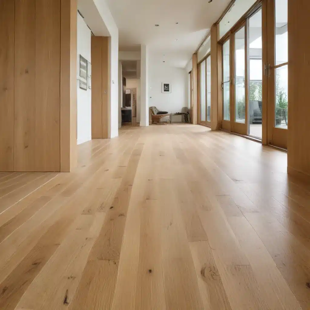 Incorporating Oak Flooring into Contemporary-Chic Interiors