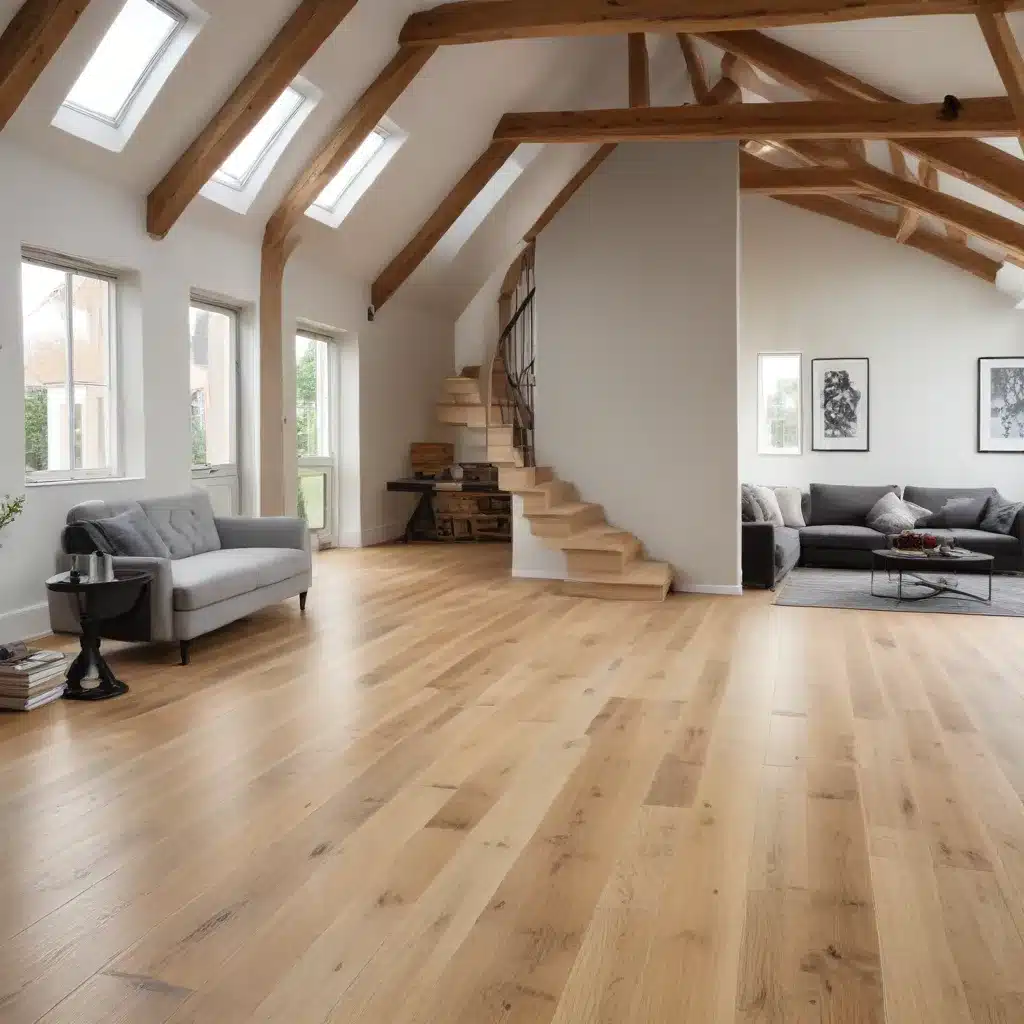 Incorporating Oak Flooring into Contemporary Loft Spaces