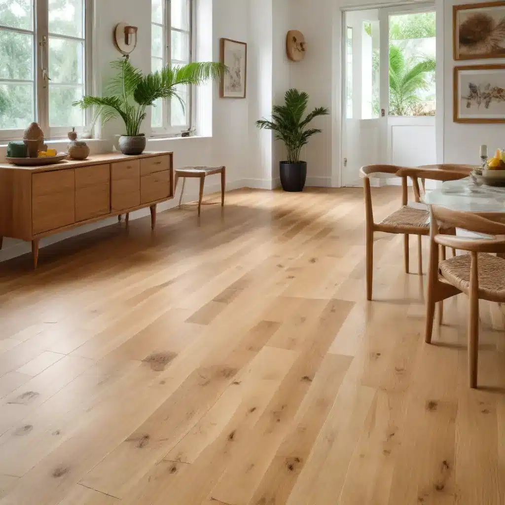 Incorporating Oak Flooring into Tropical-Inspired Interiors