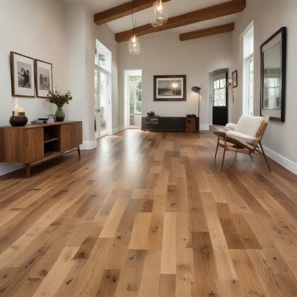 Incorporating Vintage Oak Flooring into Contemporary Interior Designs