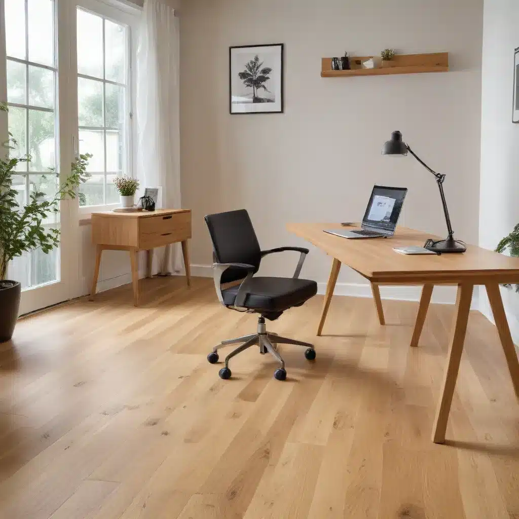 Oak Flooring and Ergonomic Home Office Design: Prioritizing Comfort