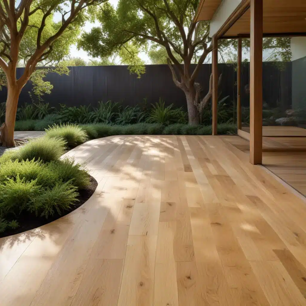 Oak Flooring and Home Meditation Gardens: Seamless Indoor-Outdoor Flow