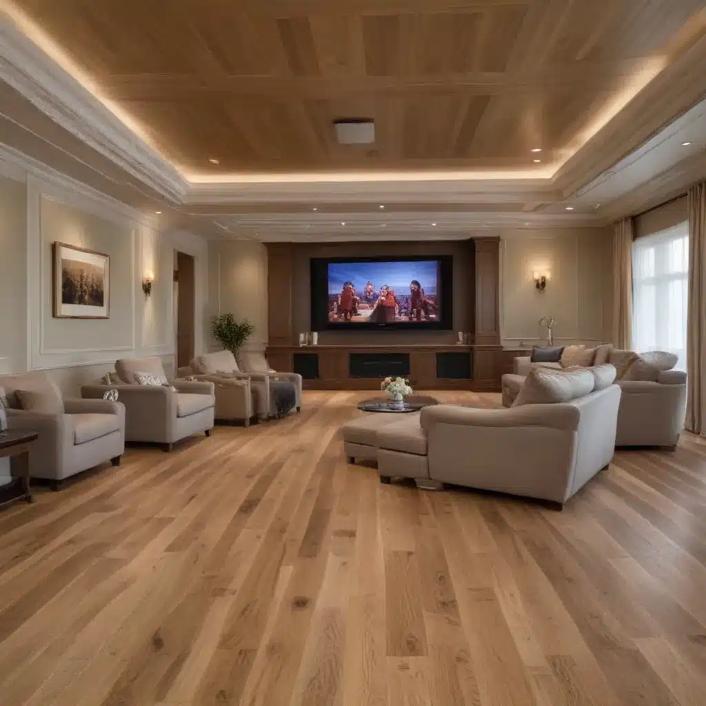 Oak Flooring and Multigenerational Home Theaters: Timeless Elegance and Comfort