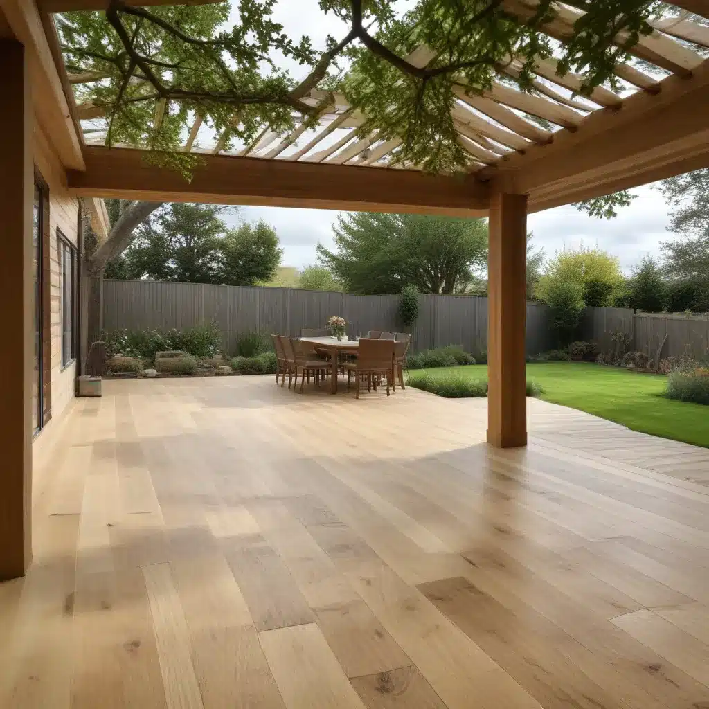Oak Flooring and Outdoor Room Extensions: Blending Seamlessly