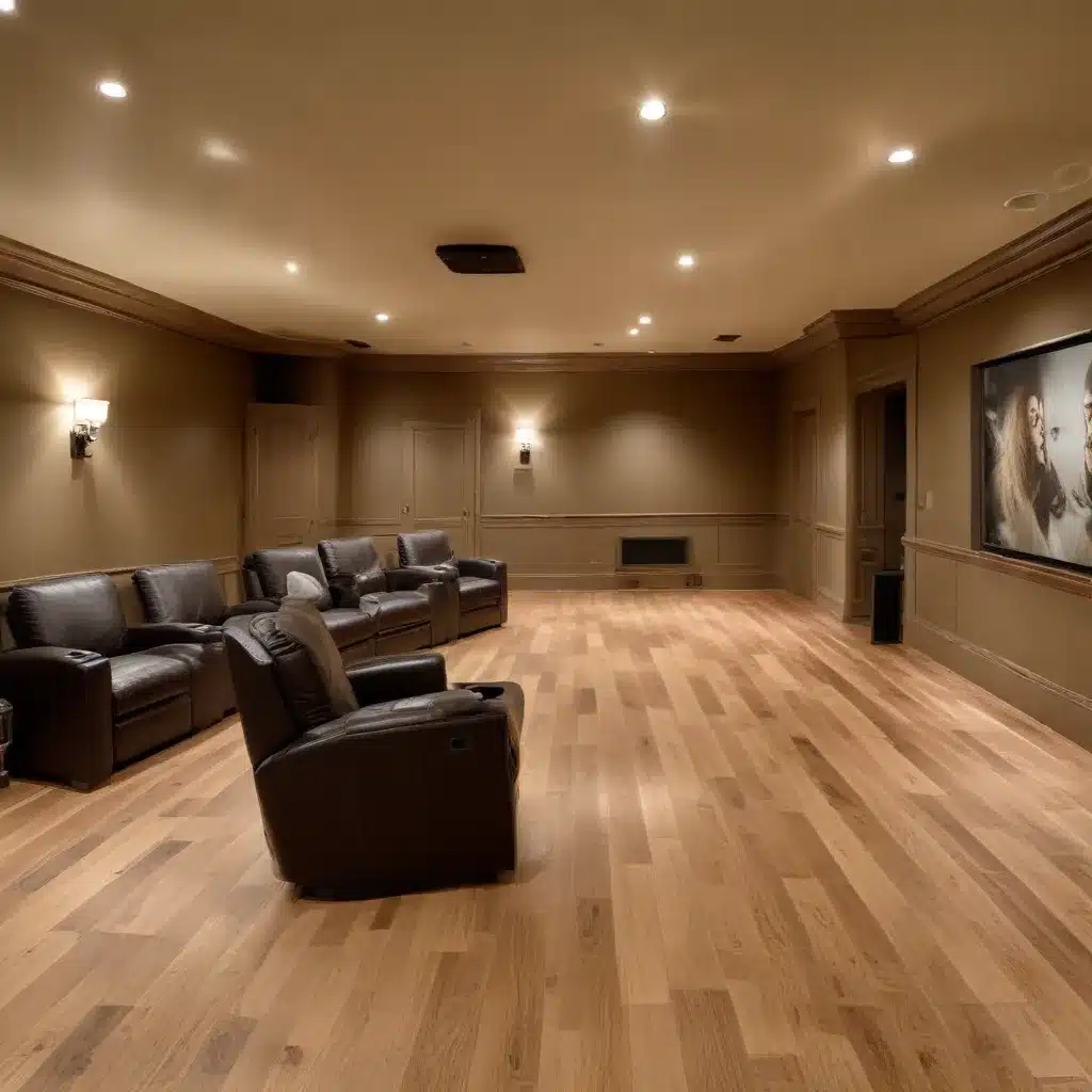 Oak Flooring in the Home Theater: Enhancing the Cinematic Experience