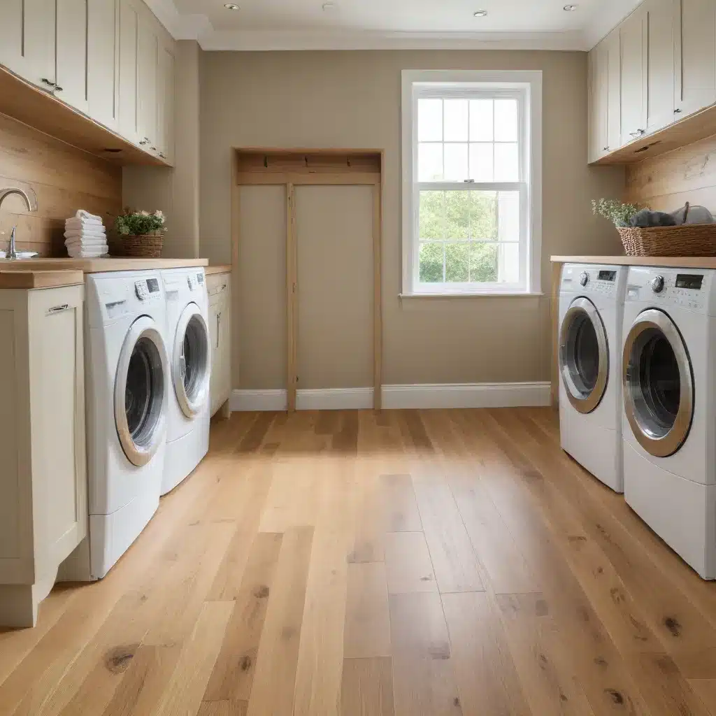 Oak Flooring in the Laundry Room: Practical and Stylish Choices