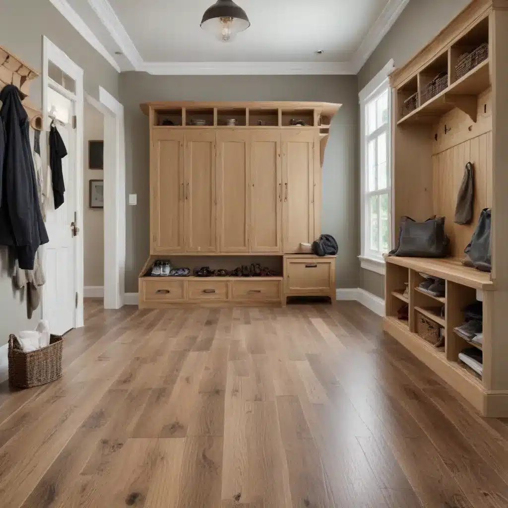 Oak Flooring in the Mudroom: Durable and Practical Flooring